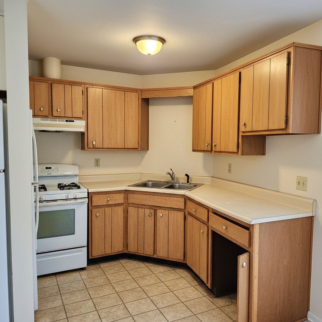 Кухня, Кировский р-н - до ремонта