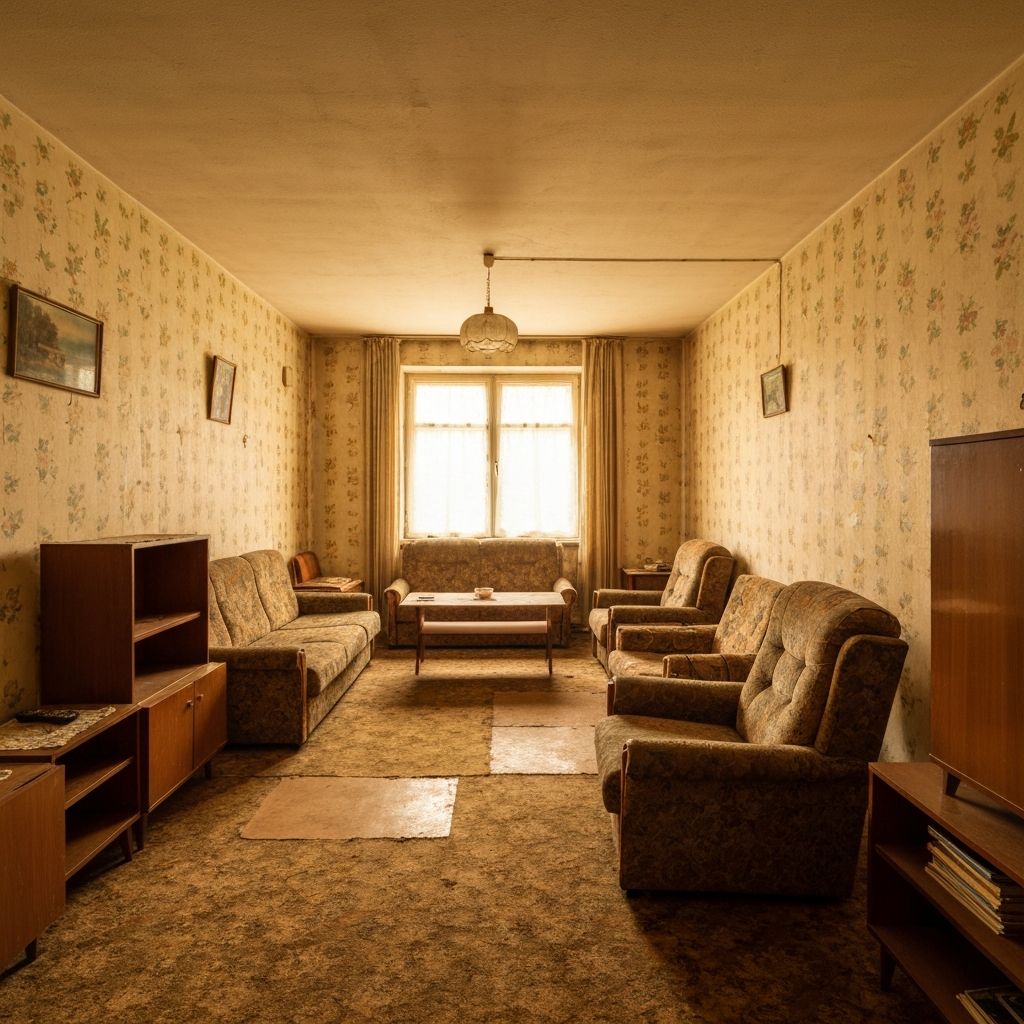 2-комн. квартира, Железнодорожный р-н - до ремонта